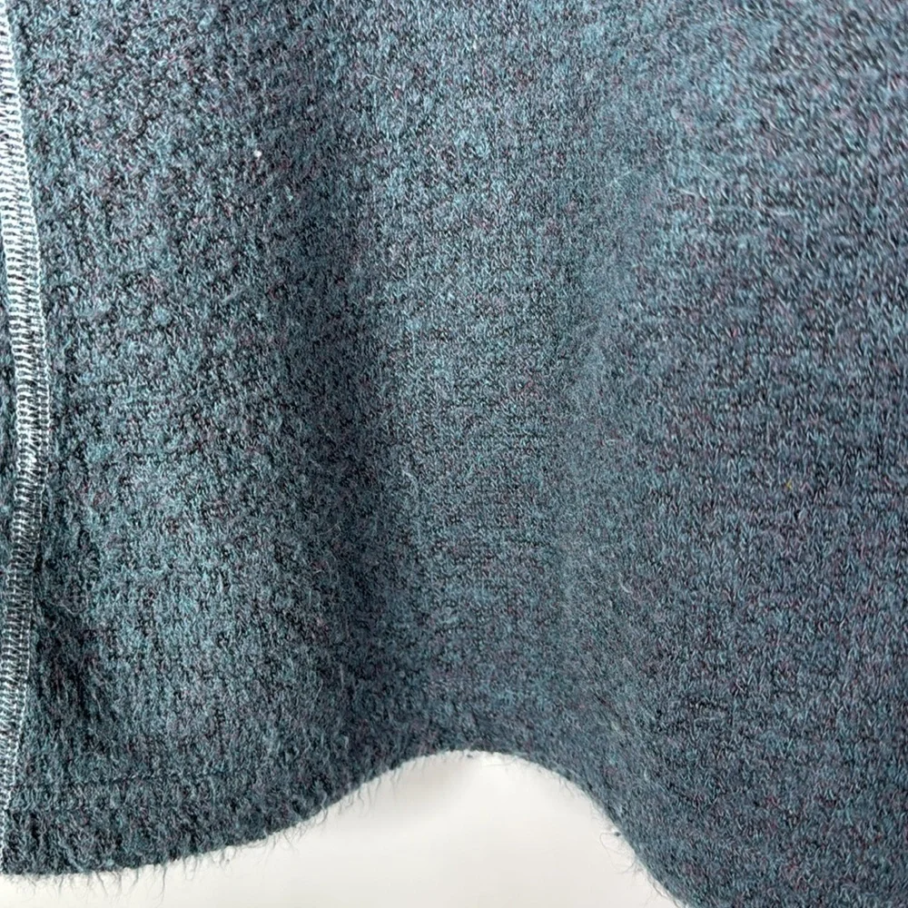 Kuhl Alfpaca Fleece Blue Polyester Full Zip Sweatshirt XL